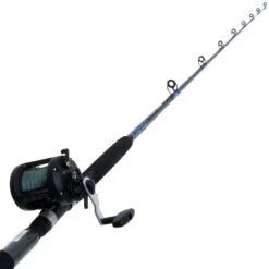 Okuma Classic CLX450 Levelwind Overhead Boat Combo With Line 6ft 10-15kg 1pc