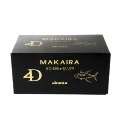 Okuma Makaira 50 2-Speed Open Top Game Reel Silver