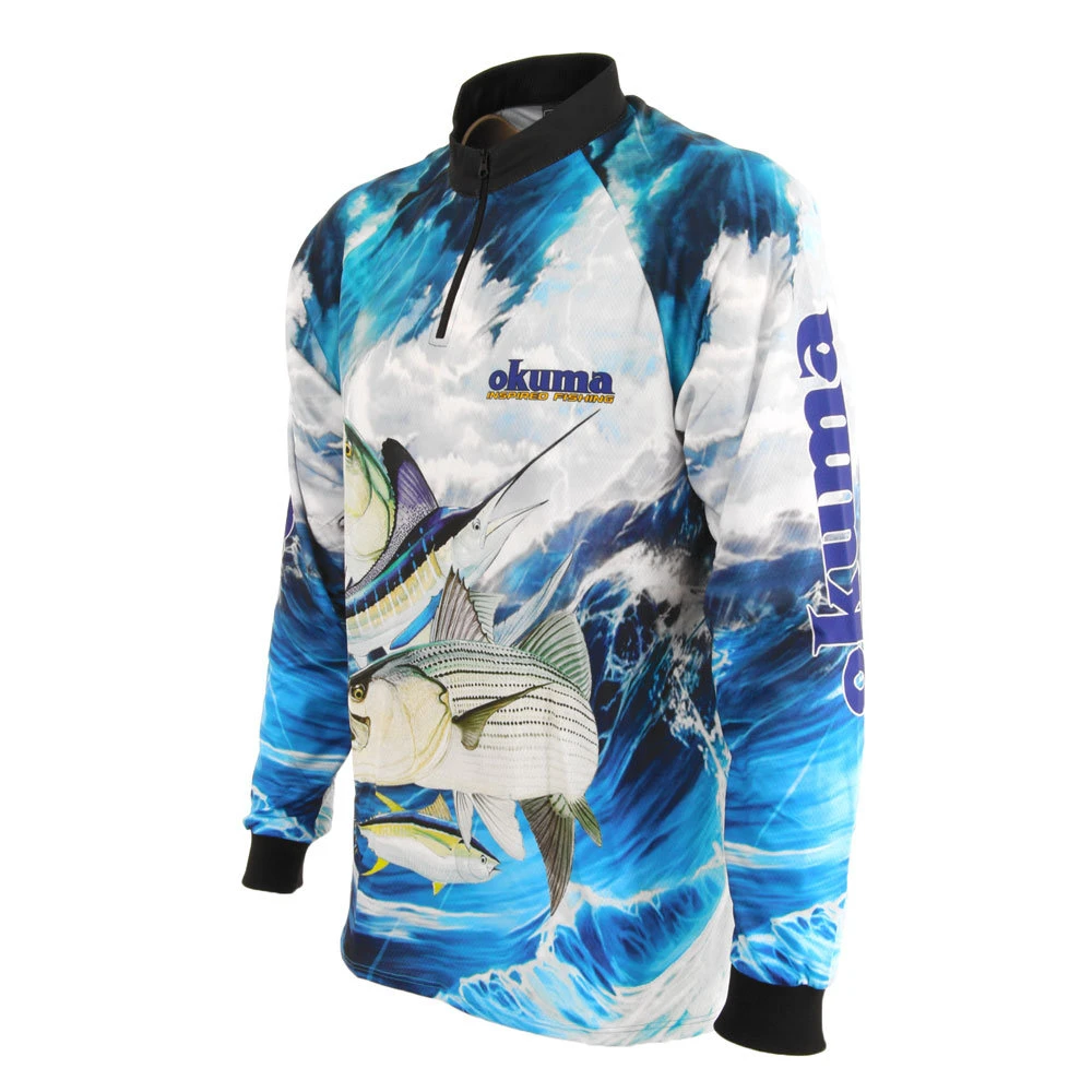 Okuma Mens Long Sleeve Tournament Game Jersey 3XL 2 Okuma Mens Long Sleeve Tournament Game Jersey 3XL - Image 2