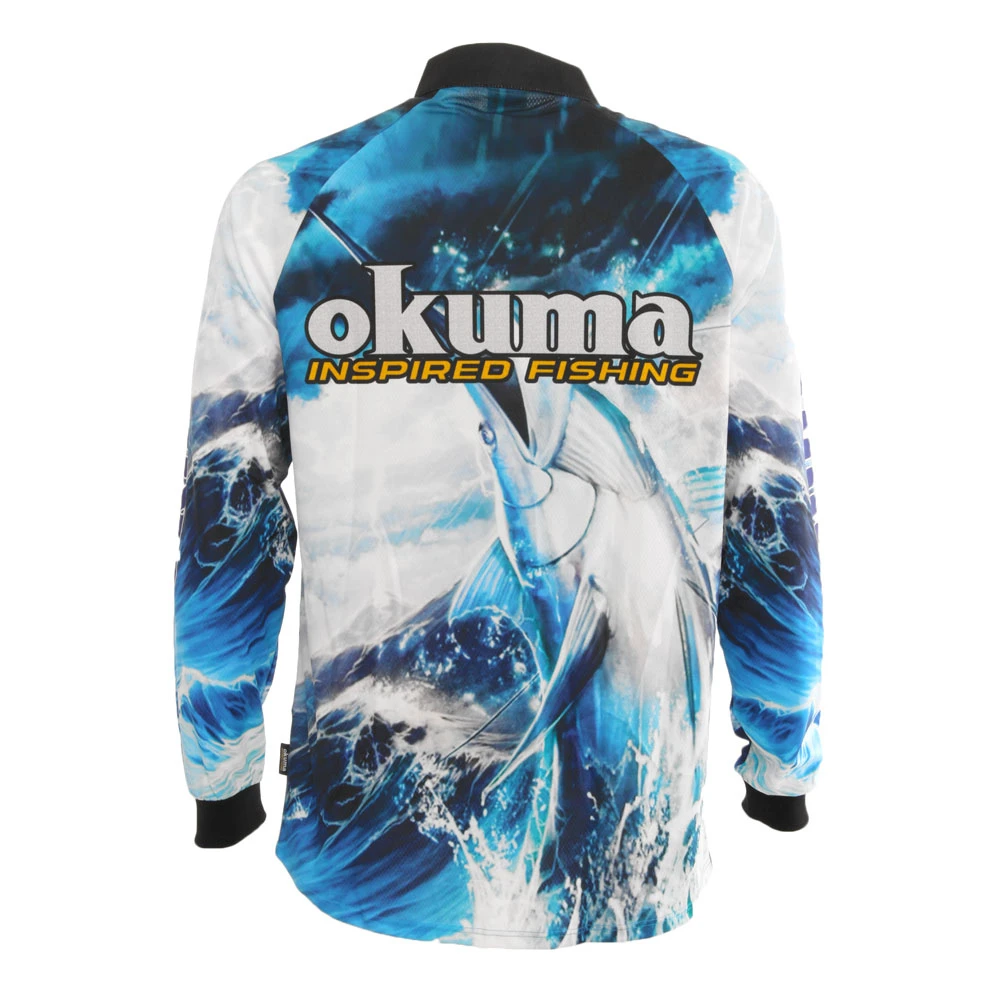 Okuma Mens Long Sleeve Tournament Game Jersey XL 4 Okuma Mens Long Sleeve Tournament Game Jersey XL - Image 4