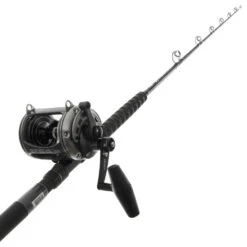 Okuma Solterra SLX 50 Wide 2-Speed Lever Drag X-Factor II Roller Tip Game Combo 5ft 8in 24kg 1pc