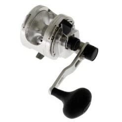 Okuma Cavalla 12 Narrow 2-Speed Lever Drag OH Boat Reel Silver -Okuma 152969 5 n