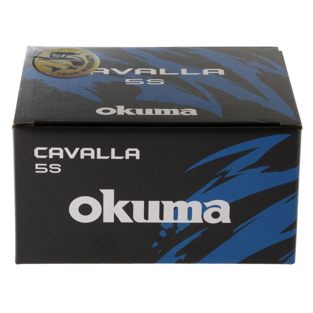Okuma Cavalla 5 4BB High Speed Reel Silver 1 Okuma Cavalla 5 4BB High Speed Reel Silver