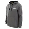 Okuma Motif Cotton Mens Hoodie Grey