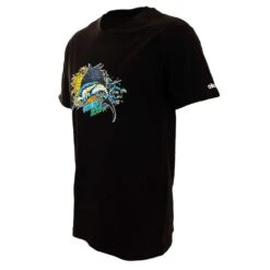 Okuma Sailfish Cotton T-Shirt Black