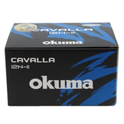 Okuma Cavalla 12 Narrow 2-Speed Lever Drag OH Boat Reel Blue