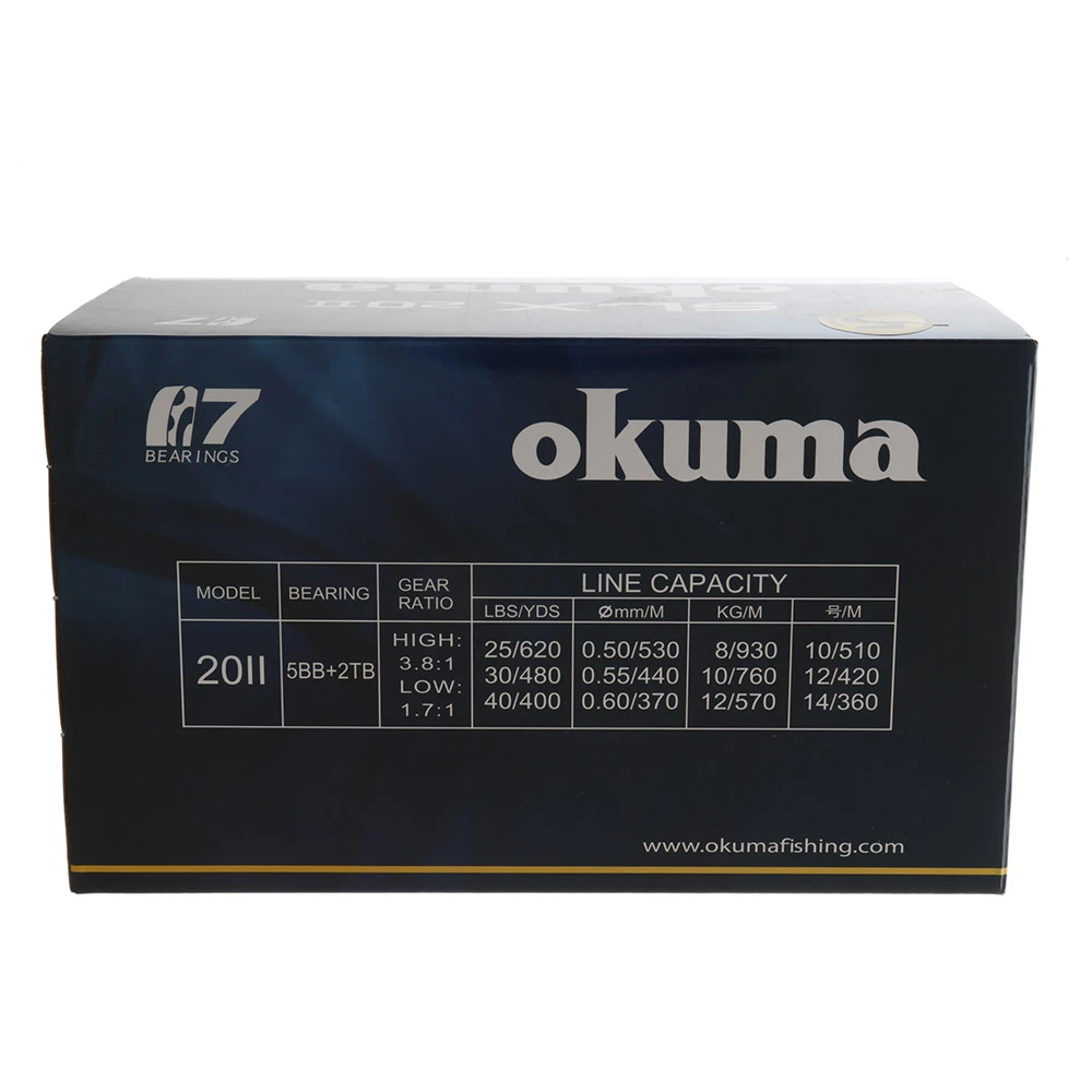 Okuma Solterra SLX 20L 2-Speed Lever Drag OH Boat Reel 2 Okuma Solterra SLX 20L 2-Speed Lever Drag OH Boat Reel - Image 2