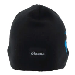 Okuma Motif Beanie Black