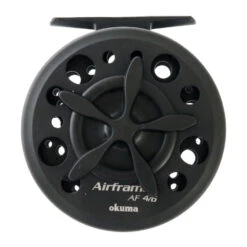 Okuma Airframe Large Arbor 4/6 Graphite Fly Reel -Okuma 35616 4 n 1