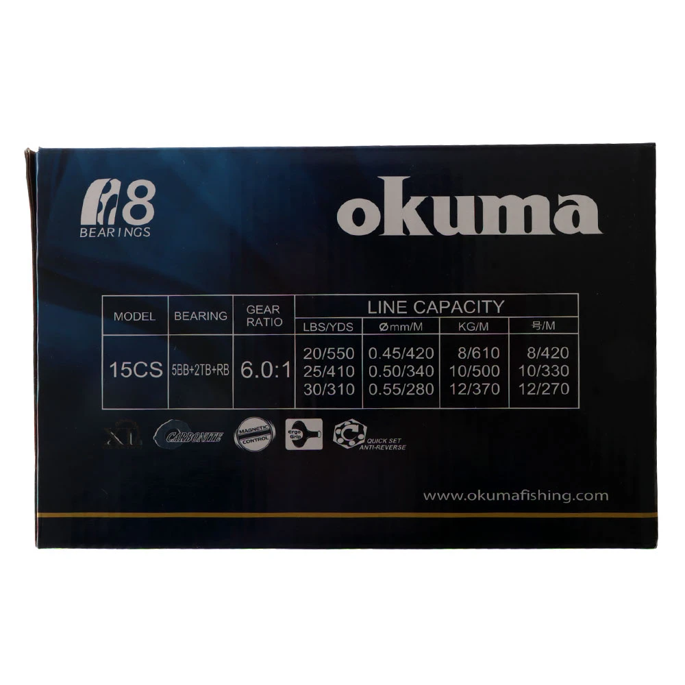 Okuma Solterra SLX 15CS High-Speed Lever Drag Reel 2 Okuma Solterra SLX 15CS High-Speed Lever Drag Reel - Image 2