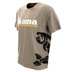 Front Page 9 Okuma T-Shirt Salmon Grey 2XL