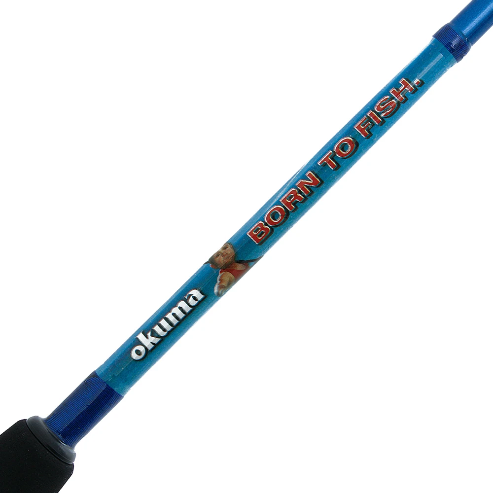 Okuma Born To Fish 25 Kids Spinning Combo Blue 4ft 4-8kg 1pc 5 Okuma Born To Fish 25 Kids Spinning Combo Blue 4ft 4-8kg 1pc - Image 5