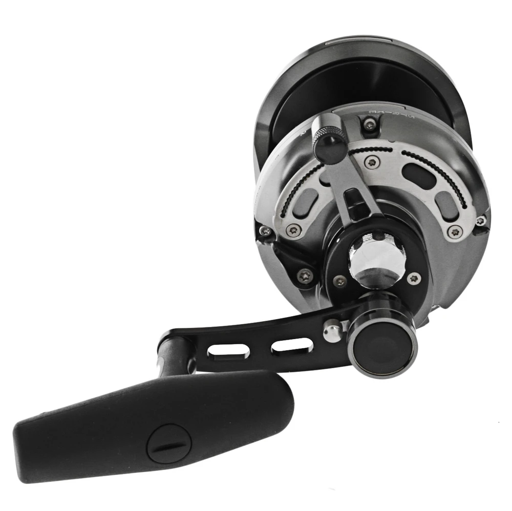 Okuma Makaira 30 SEa 2-Speed Lever Drag Game Reel Gunsmoke 3 Okuma Makaira 30 SEa 2-Speed Lever Drag Game Reel Gunsmoke - Image 3