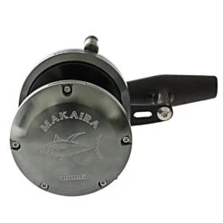 Okuma Makaira 30 SEa 2-Speed Lever Drag Game Reel Gunsmoke 12 Okuma Makaira 30 SEa 2-Speed Lever Drag Game Reel Gunsmoke -Okuma 90935 7 n