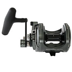Okuma Makaira 30 SEa 2-Speed Lever Drag Game Reel Gunsmoke 13 Okuma Makaira 30 SEa 2-Speed Lever Drag Game Reel Gunsmoke -Okuma 90935 8 n