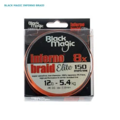 Okuma Ceymar 25 Freshwater Package 7ft 2-4kg 4pc -Okuma black magic inferno braid