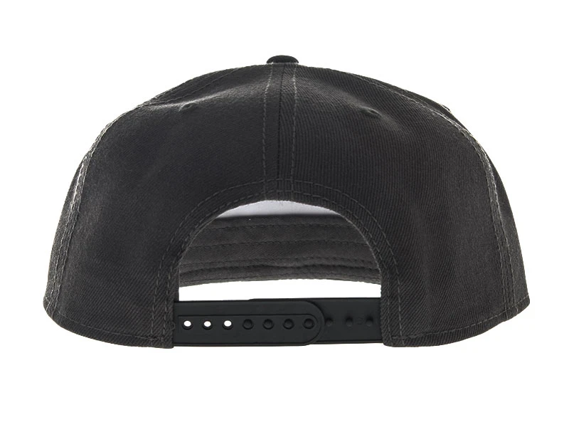 Okuma Black Flat Peaked Cap 2 Okuma Black Flat Peaked Cap - Image 2