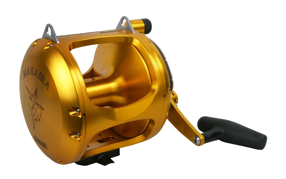 Okuma Makaira Silver 130W 2-Speed Game Reel 1 Okuma Makaira Silver 130W 2-Speed Game Reel